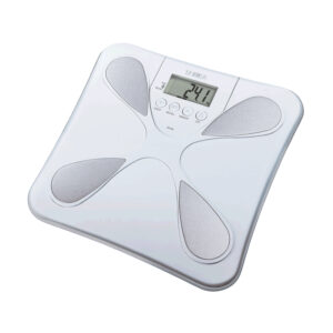 Lightweight plastic body fat monitor