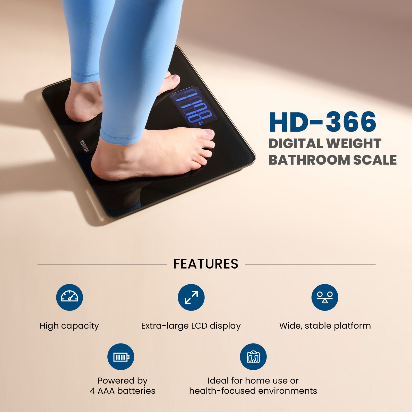 Bathroom Scale HD-366-02